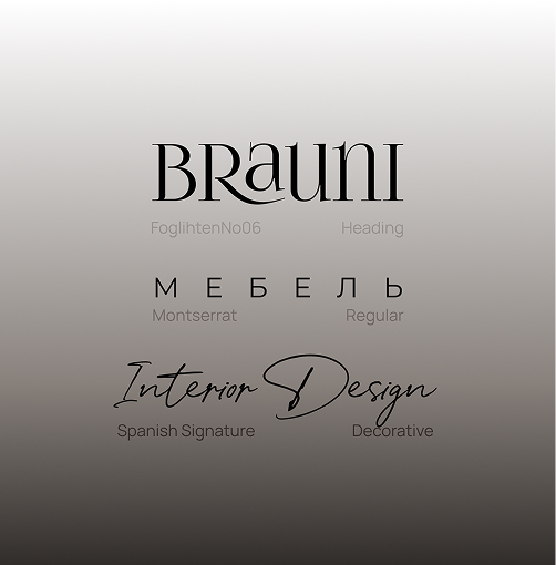 Brauni furniture