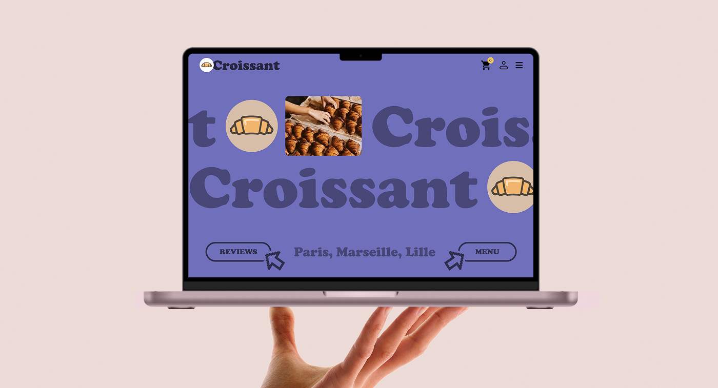 Croissant cafe